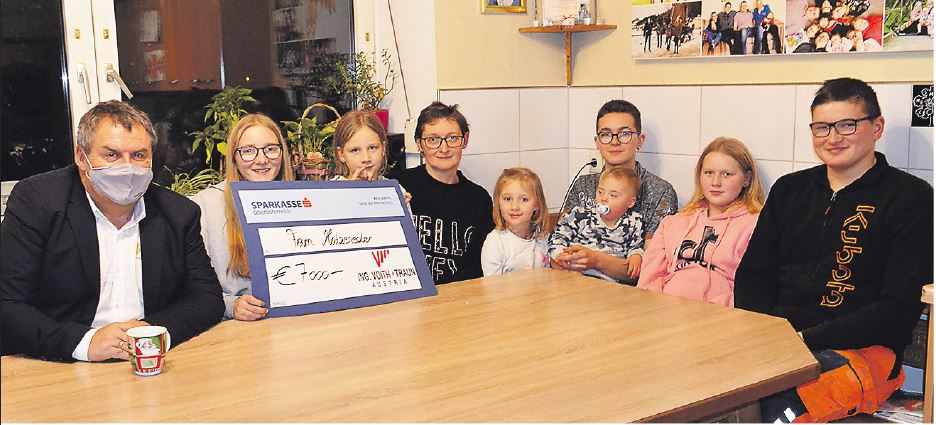 ING. VOITH/TRAUN SPENDET 20.000€ AN HILFSBEDÜRFTIGE FAMILIEN